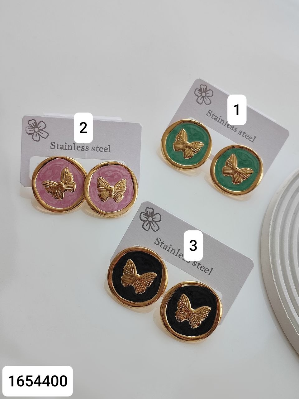 گوشواره میخی فانتزی پروانه 1654400