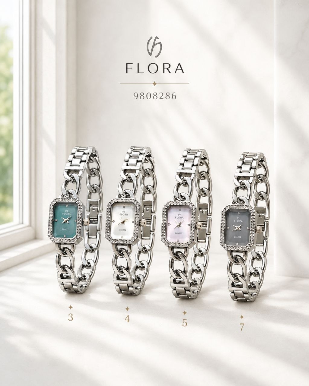 ساعت زنانه کارتیر مارک Flora 9808286