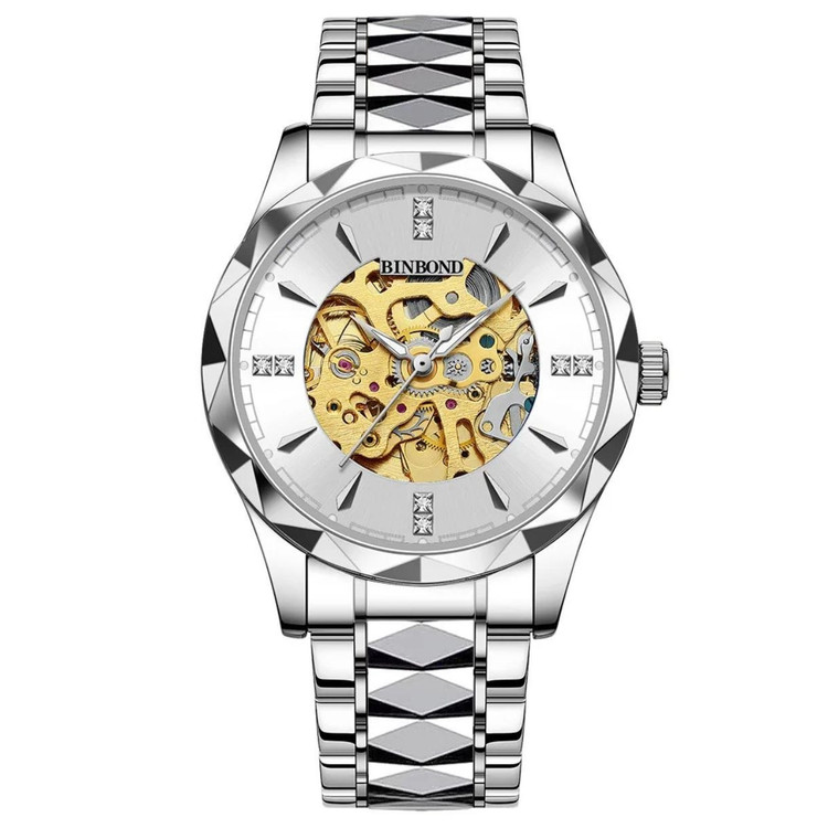 ساعت مردانه اتومات مارک BINBOND مدل 5059⌚