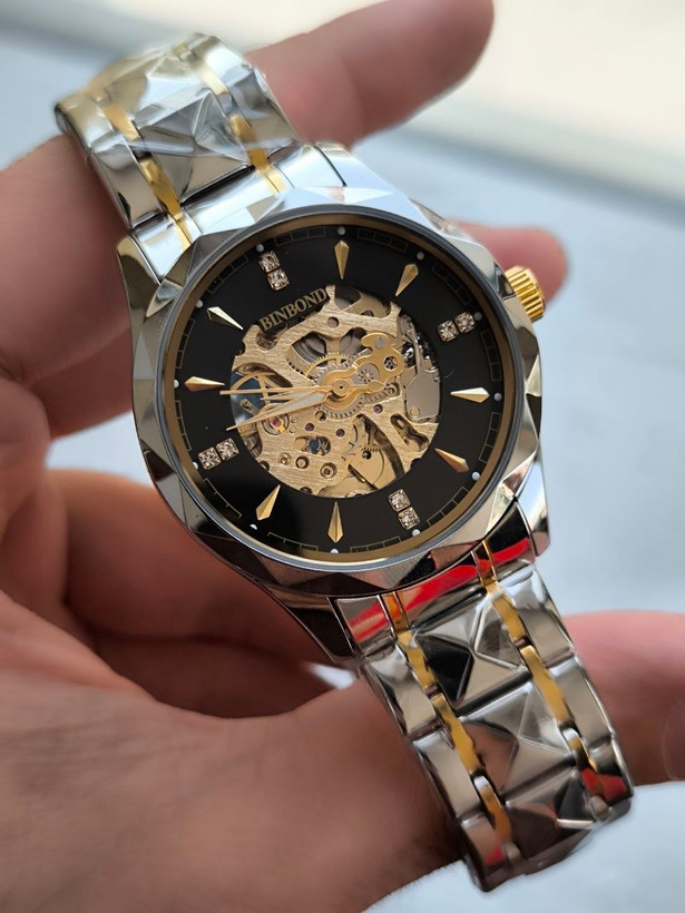 ساعت مردانه اتومات مارک BINBOND مدل 5059⌚
